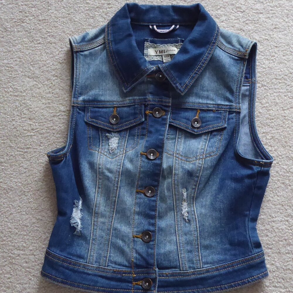 YMI Jeans Denim Vest